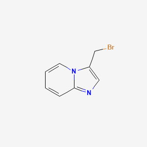 molecular formula C8H7BrN2 B13552582 3-(Bromomethyl)imidazo[1,2-a]pyridine 