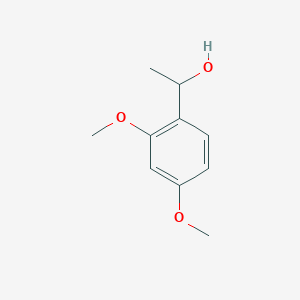 molecular formula C10H14O3 B1355270 1-(2,4-Dimethoxyphenyl)ethanol CAS No. 829-19-6