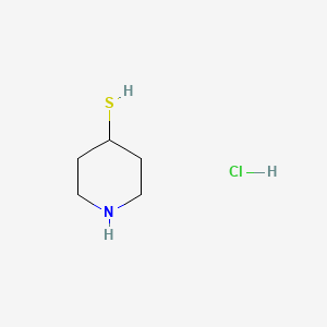 molecular formula C5H12ClNS B1355278 哌啶-4-硫醇盐酸盐 CAS No. 99201-86-2