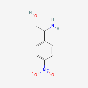 molecular formula C8H10N2O3 B13552841 2-Amino-2-(4-nitrophenyl)ethan-1-ol 