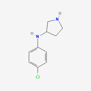 B1355295 N-(4-chlorophenyl)pyrrolidin-3-amine CAS No. 356558-33-3