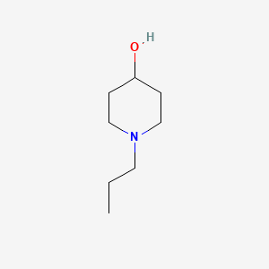 molecular formula C8H17NO B1355318 1-Propylpiperidin-4-ol CAS No. 105409-83-4