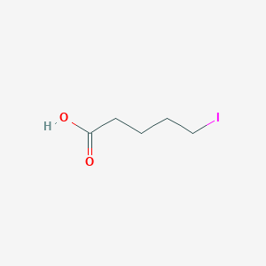 molecular formula C5H9IO2 B13553189 5-Iodopentanoic acid 