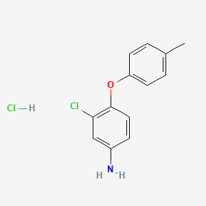 3-Chloro-4-(4-methylphenoxy)aniline hydrochloride