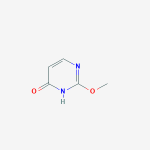 molecular formula C5H6N2O2 B1355330 2-Methoxypyrimidin-4-ol CAS No. 25902-86-7