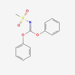 Diphenyl methylsulfonylcarbonimidate