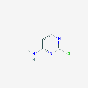 molecular formula C5H6ClN3 B1355348 2-Chloro-N-methylpyrimidin-4-amine CAS No. 66131-68-8