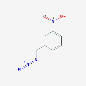 molecular formula C7H6N4O2 B13553558 1-(Azidomethyl)-3-nitrobenzene CAS No. 126799-84-6