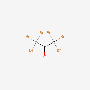 molecular formula C3Br6O B1355356 1,1,1,3,3,3-Hexabromoacetone CAS No. 23162-64-3