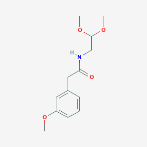 n-(2,2-Dimethoxyethyl)-2-(3-methoxyphenyl)acetamide