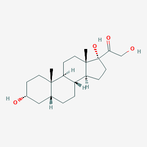 molecular formula C21H34O4 B135539 Tetrahydrodeoxycortisol CAS No. 68-60-0