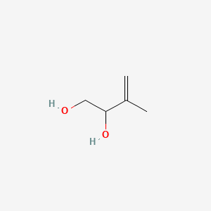molecular formula C5H10O2 B13553965 3-Methylbut-3-ene-1,2-diol CAS No. 38585-87-4