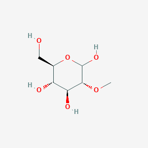 molecular formula C7H14O6 B1355398 2-O-Methyl-D-glucopyranose CAS No. 2140-41-2