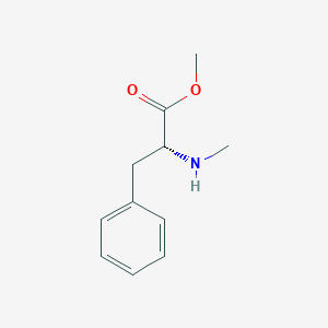 molecular formula C11H15NO2 B1355403 methyl (R)-2-(methylamino)-3-phenylpropionate 