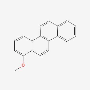 molecular formula C19H14O B1355422 1-Methoxychrysene CAS No. 63020-57-5