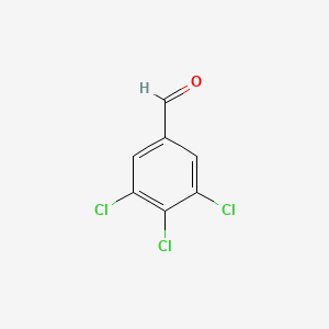 molecular formula C7H3Cl3O B1355452 3,4,5-Trichlorobenzaldehyde CAS No. 56961-76-3