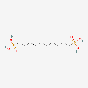 molecular formula C10H24O6P2 B1355453 1,10-Decyldiphosphonic acid CAS No. 5943-21-5
