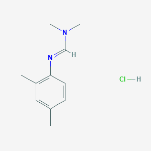molecular formula C11H17ClN2 B1355458 Medimeform CAS No. 69618-84-4