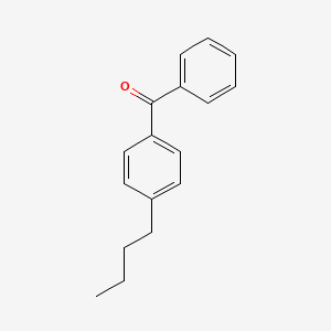 molecular formula C17H18O B1355460 4-n-Butylbenzophenone CAS No. 55363-57-0