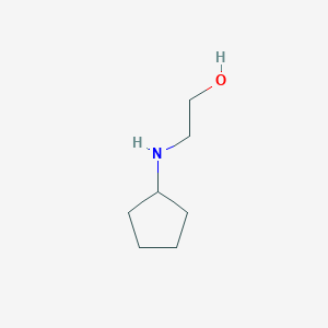 molecular formula C7H15NO B1355470 2-(环戊基氨基)乙醇 CAS No. 2842-39-9