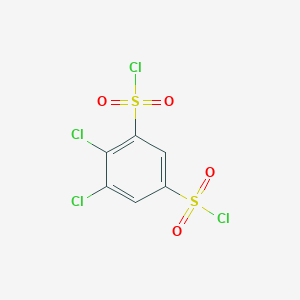 molecular formula C6H2Cl4O4S2 B1355471 4,5-Dichlorobenzene-1,3-disulfonyl dichloride CAS No. 70269-54-4