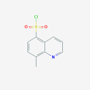 molecular formula C10H8ClNO2S B1355481 8-Methylquinoline-5-sulfonyl chloride CAS No. 120164-05-8