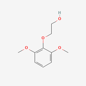molecular formula C10H14O4 B1355489 2-(2,6-二甲氧基苯氧基)乙醇 CAS No. 6161-82-6
