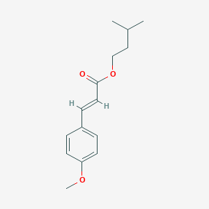 molecular formula C₁₅H₂₀O₃ B135550 Amiloxate CAS No. 71617-10-2