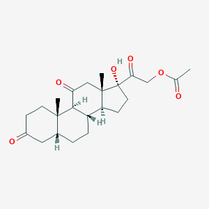 molecular formula C23H32O6 B135552 醋酸二氢可的松 CAS No. 1499-59-8