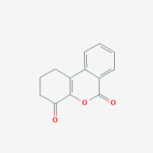 molecular formula C13H10O3 B13555254 1H,2H,3H,4H,6H-benzo[c]chromene-4,6-dione 