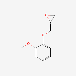 molecular formula C10H12O3 B1355549 (2s)-2-[(2-Methoxyphenoxy)methyl]oxirane CAS No. 61248-99-5