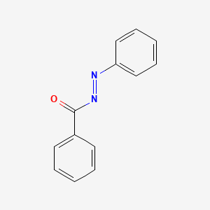 molecular formula C13H10N2O B1355560 1-Benzoyl-2-phenyldiazene CAS No. 952-53-4