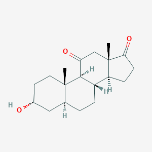 molecular formula C19H28O3 B135574 11-Ketoandrosterone CAS No. 1231-82-9