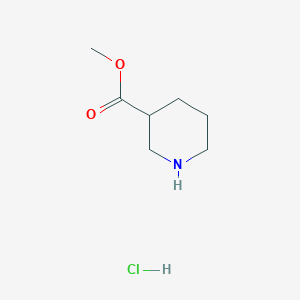 molecular formula C7H14ClNO2 B1355762 Methyl Piperidine-3-carboxylate Hydrochloride CAS No. 89895-55-6