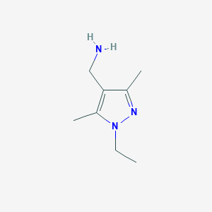 (1-ethyl-3,5-dimethyl-1H-pyrazol-4-yl)methylamine