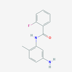N-(5-Amino-2-methylphenyl)-2-fluorobenzamide