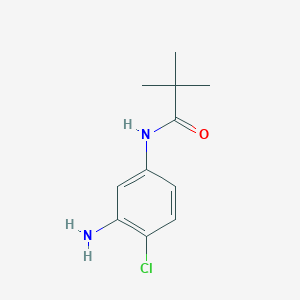 N-(3-Amino-4-chlorophenyl)-2,2-dimethylpropanamide