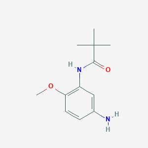 N-(5-Amino-2-methoxyphenyl)-2,2-dimethylpropanamide