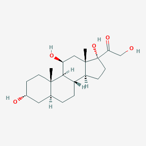 molecular formula C21H34O5 B135583 Allotetrahydrocortisol CAS No. 302-91-0
