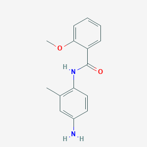 N-(4-Amino-2-methylphenyl)-2-methoxybenzamide