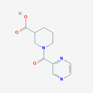 1-(Pyrazine-2-carbonyl)piperidine-3-carboxylic acid