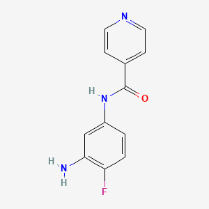N-(3-Amino-4-fluorophenyl)isonicotinamide