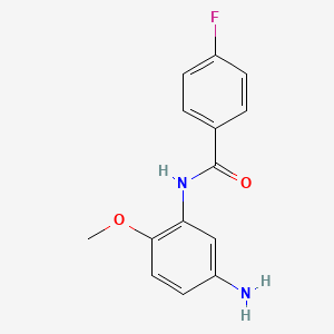N-(5-Amino-2-methoxyphenyl)-4-fluorobenzamide
