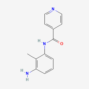 N-(3-Amino-2-methylphenyl)isonicotinamide