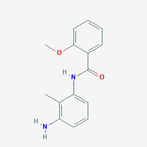 N-(3-Amino-2-methylphenyl)-2-methoxybenzamide