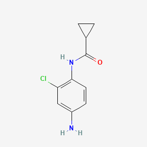N-(4-Amino-2-chlorophenyl)cyclopropanecarboxamide