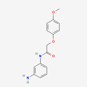 N-(3-Aminophenyl)-2-(4-methoxyphenoxy)acetamide