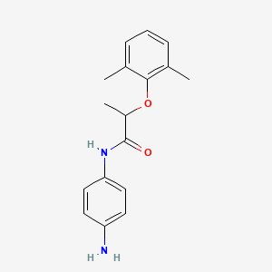 N-(4-Aminophenyl)-2-(2,6-dimethylphenoxy)-propanamide