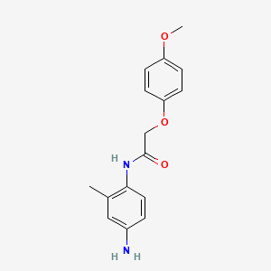 N-(4-Amino-2-methylphenyl)-2-(4-methoxyphenoxy)-acetamide