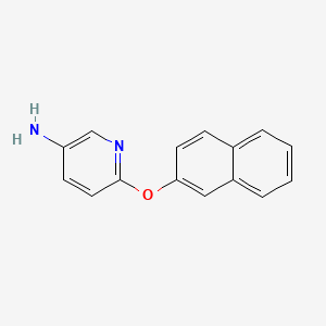 6-(Naphthalen-2-yloxy)pyridin-3-amine